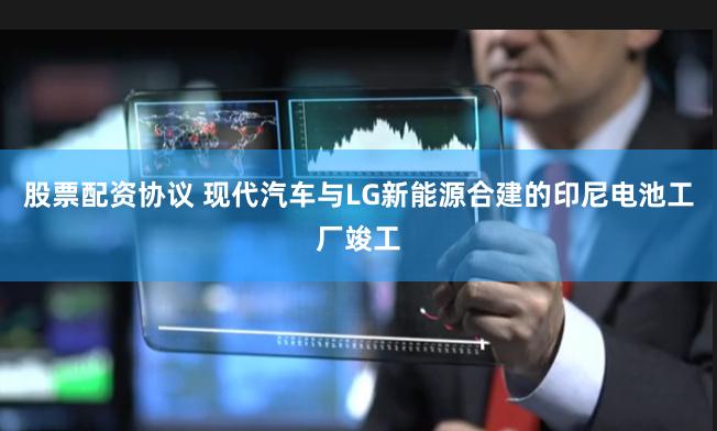 股票配资协议 现代汽车与LG新能源合建的印尼电池工厂竣工