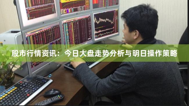 股市行情资讯:今日大盘走势分析与明日操作策略